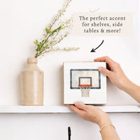 Basketball Hoop Block Sign