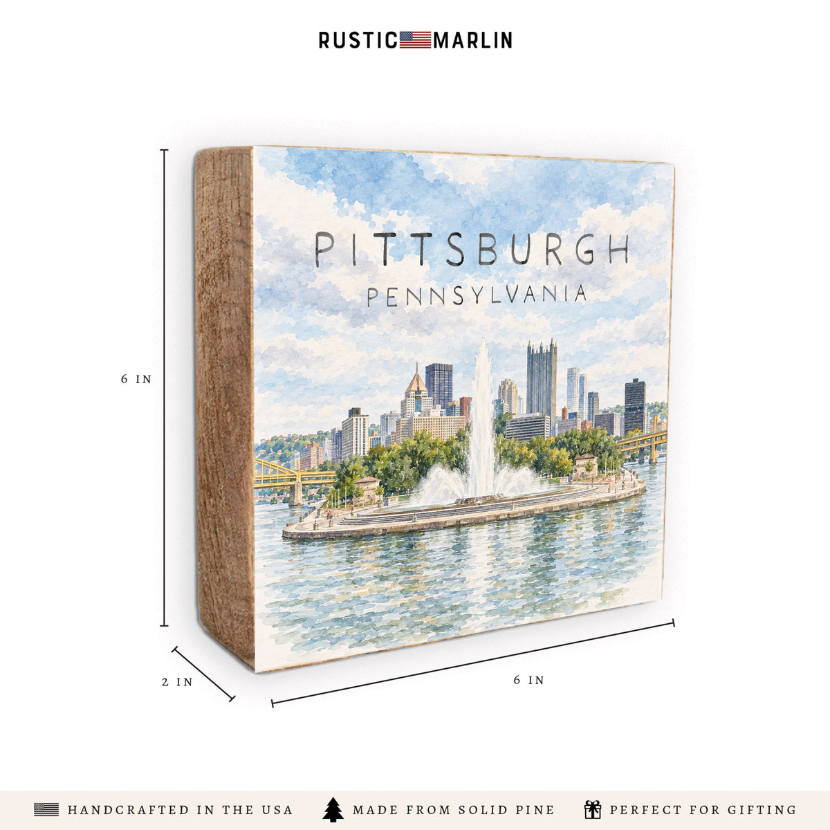 Pittsburgh Riverfront  Sign