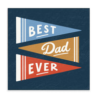 Best Dad Ever Block Sign