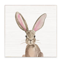 Bunny Block Sign