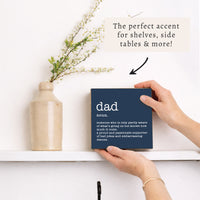 Dad Definition Block Sign