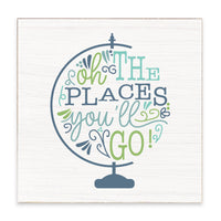 The Places You'll Go Block Sign