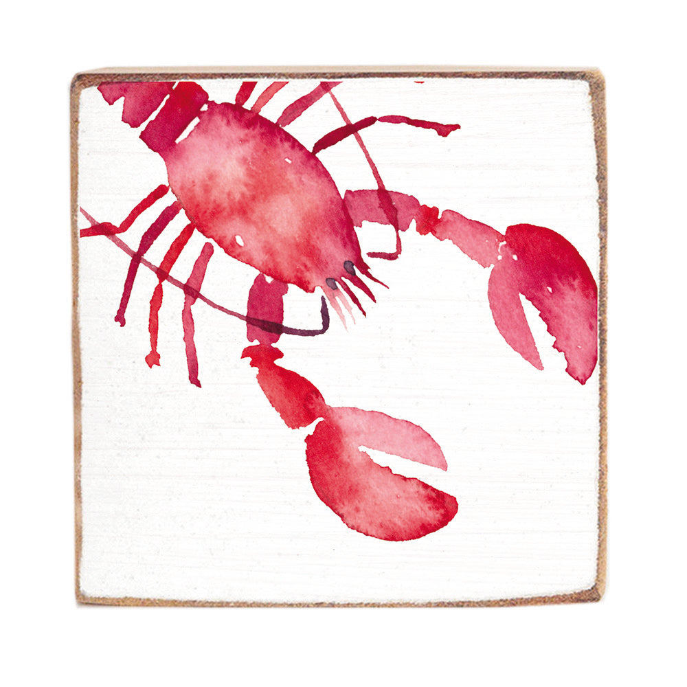 Lobster Wood Block