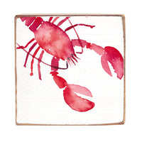 Lobster Wood Block