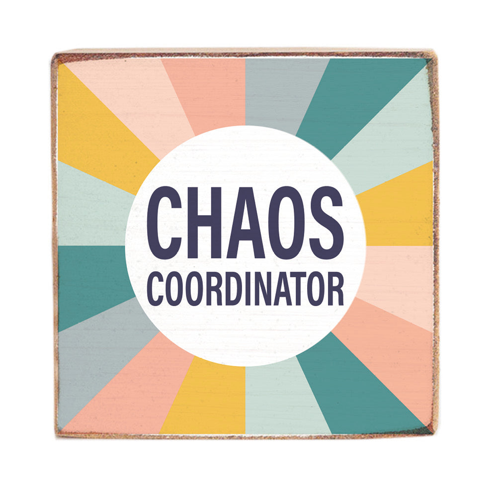 Chaos Coordinator Wood Block
