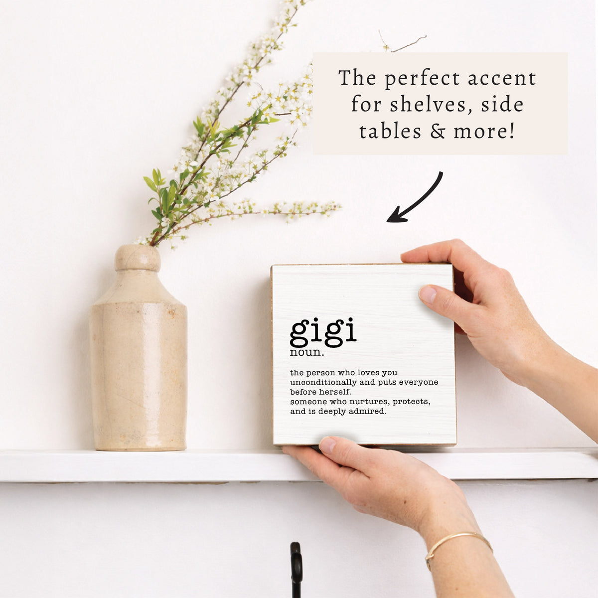 Gigi Definition Block Sign