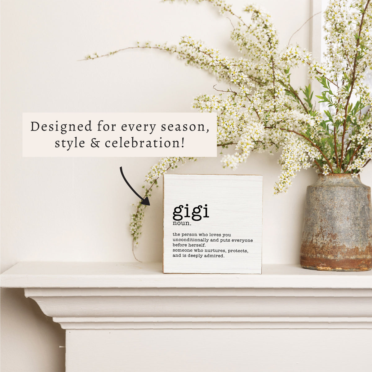 Gigi Definition Block Sign