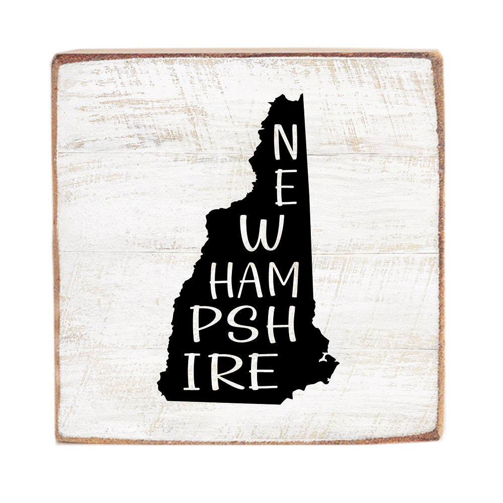 New Hampshire Block Sign