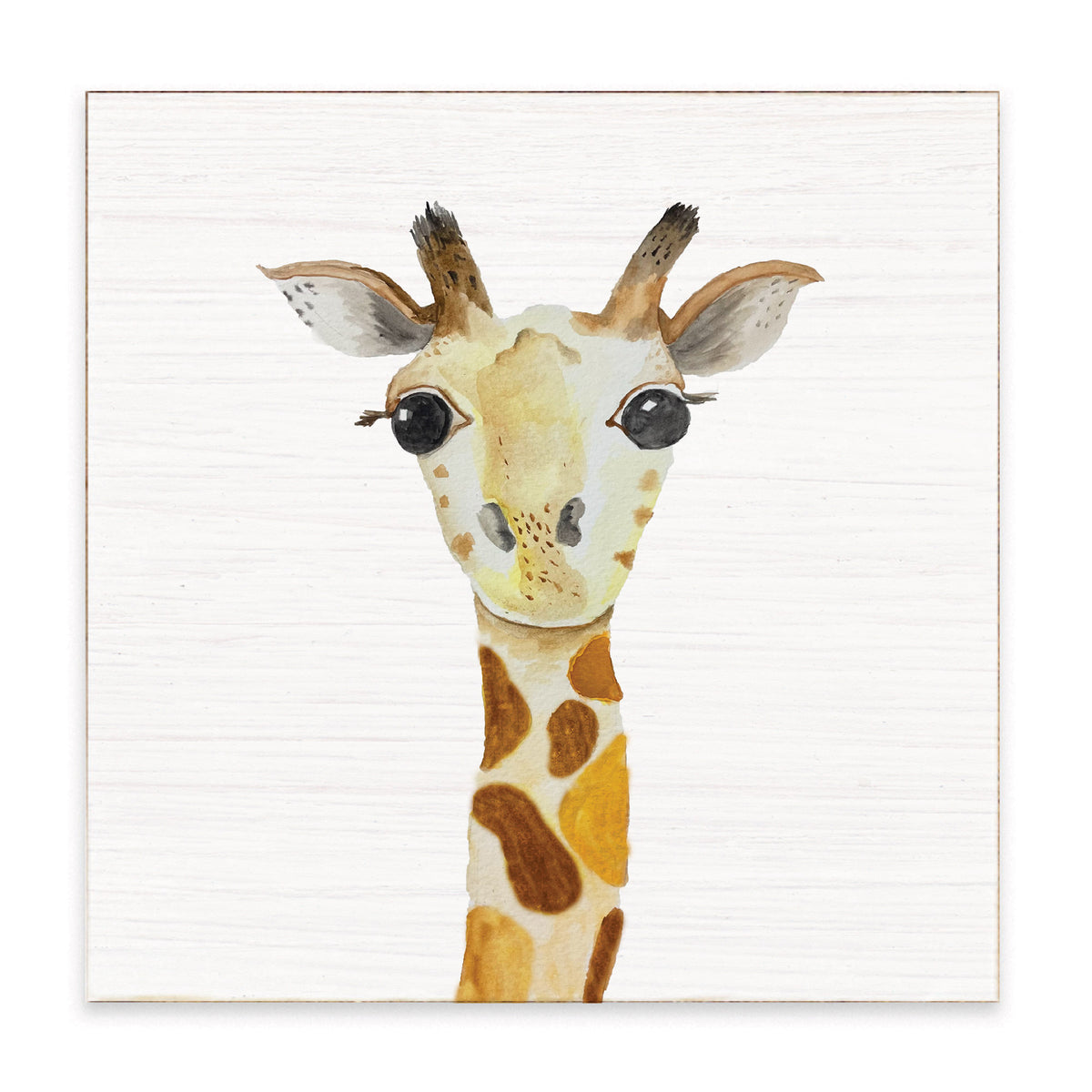 Giraffe Block Sign