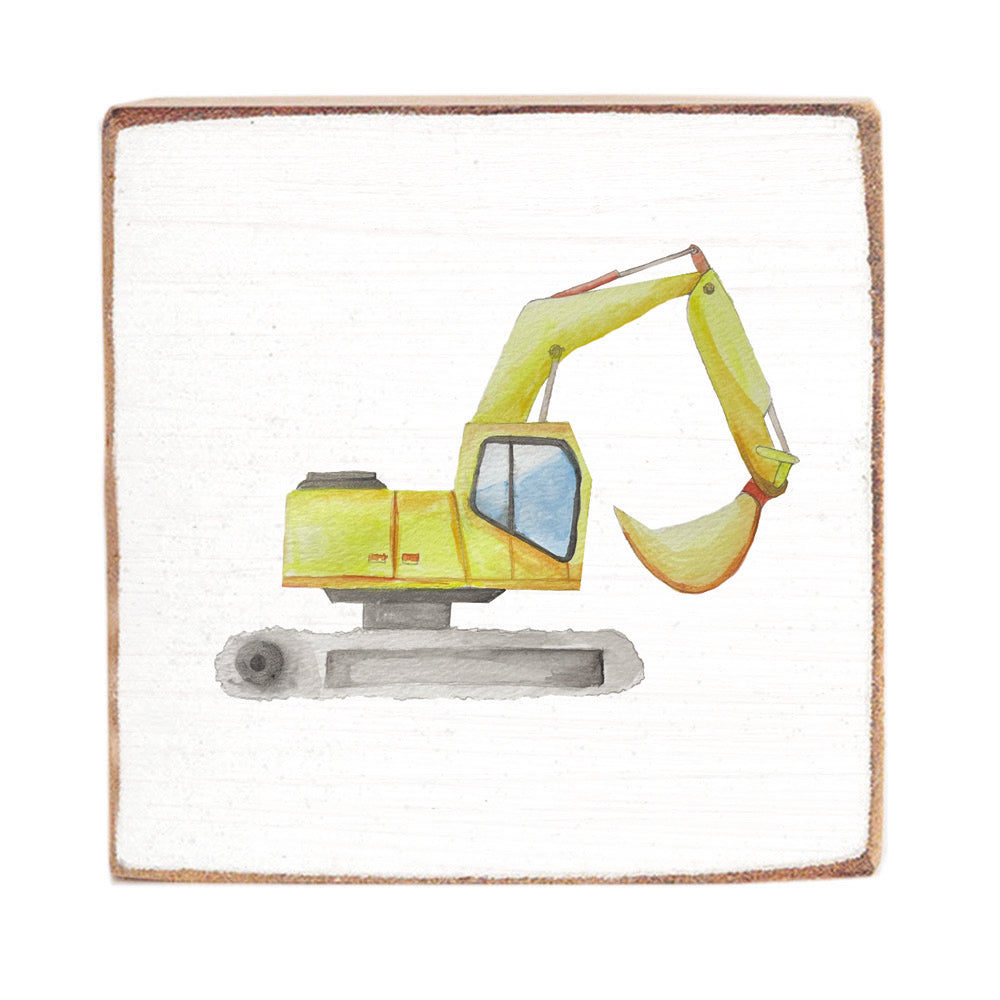 Digger Wood Block