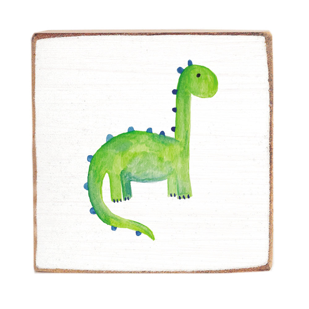Dino Wood Block