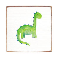 Dino Wood Block
