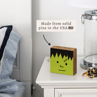 Frankenstein Block Sign
