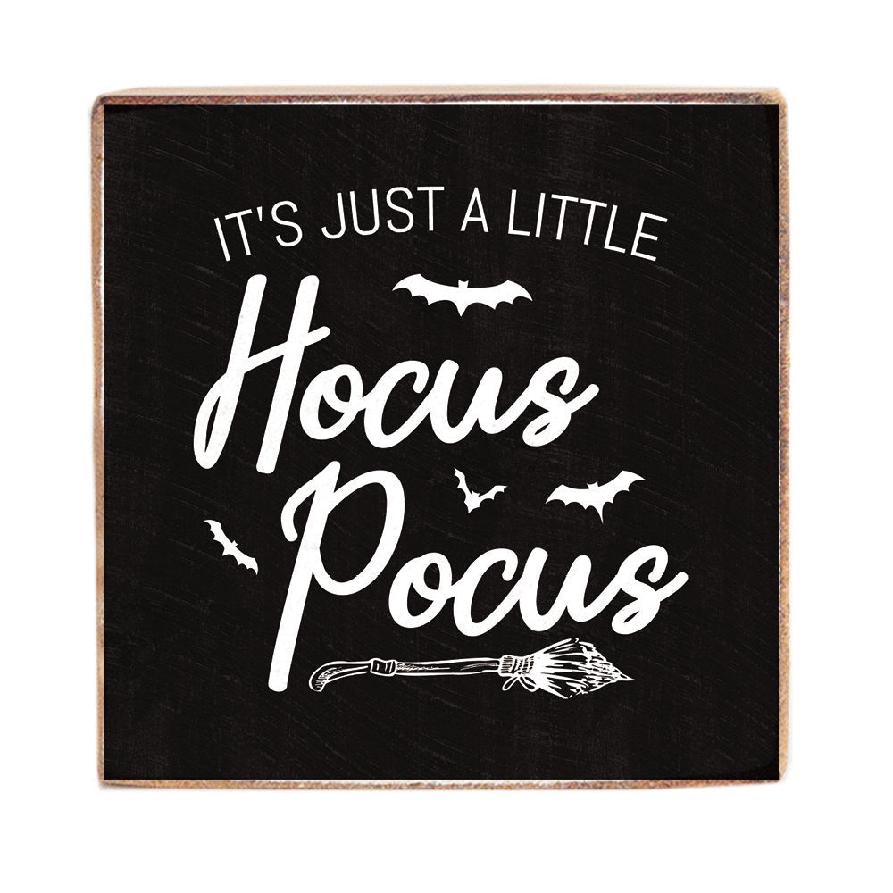 Hocus Pocus Wood Block