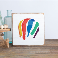 Gas Tank Wood Block