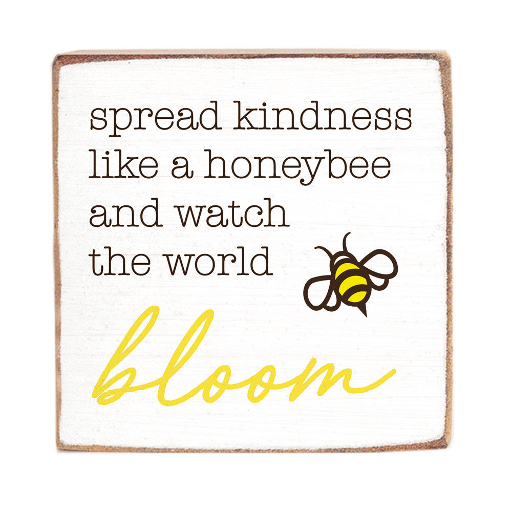 Spread Kindness Wood Block