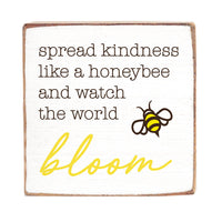Spread Kindness Wood Block