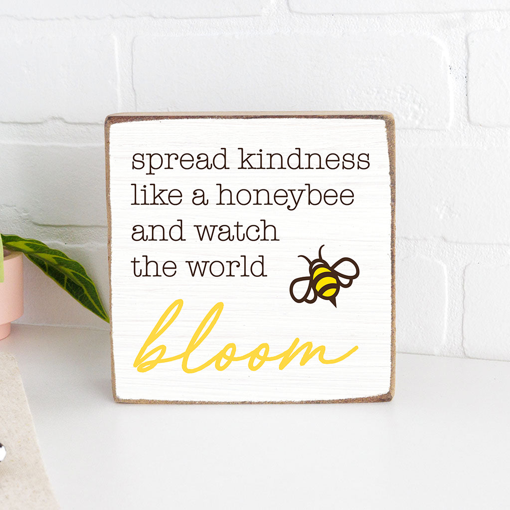 Spread Kindness Wood Block