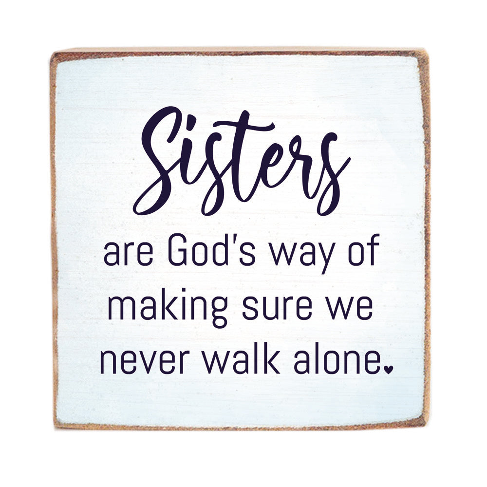 Sisters Wood Block