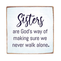 Sisters Wood Block