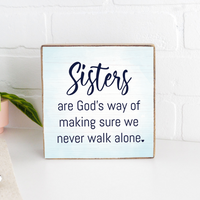 Sisters Wood Block