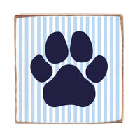 Preppy Paw Block Sign