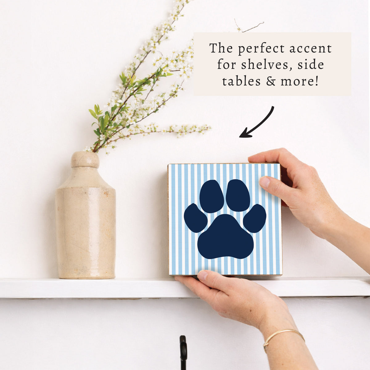 Preppy Paw Block Sign