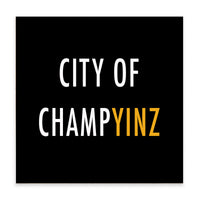 Pittsburgh Champyinz Block Sign