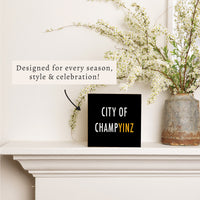Pittsburgh Champyinz Block Sign
