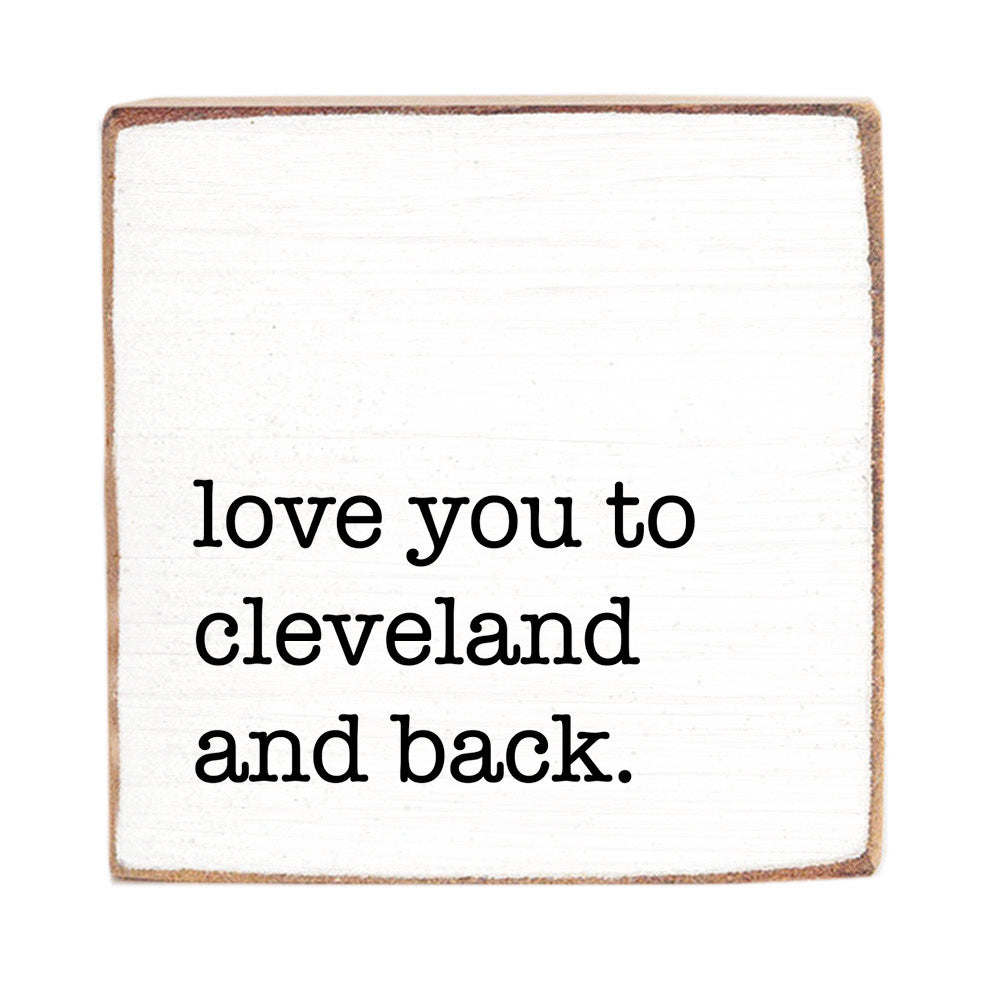 Cleveland and Back Wood Block