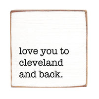 Cleveland and Back Wood Block