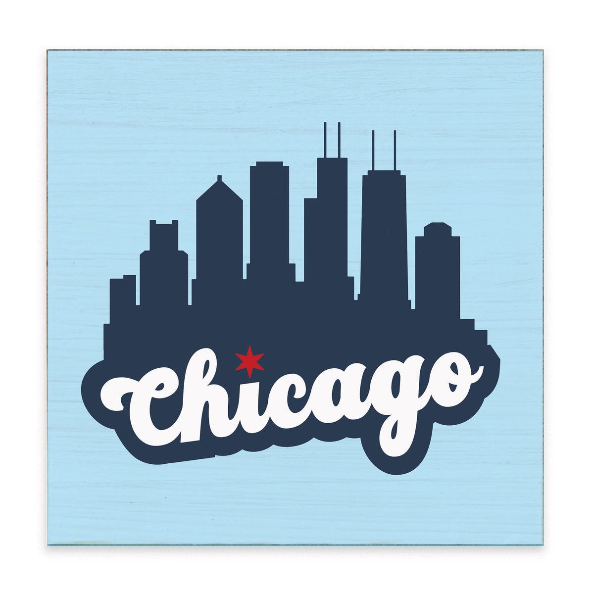 Chicago Block Sign