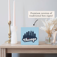 Chicago Block Sign