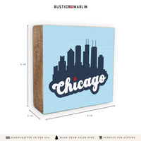 Chicago Block Sign
