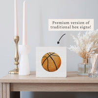Basketball Block Sign