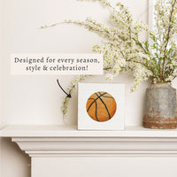 Basketball Block Sign