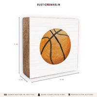 Basketball Block Sign