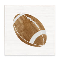 Football Block Sign