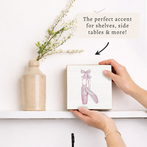 Ballet Block Sign
