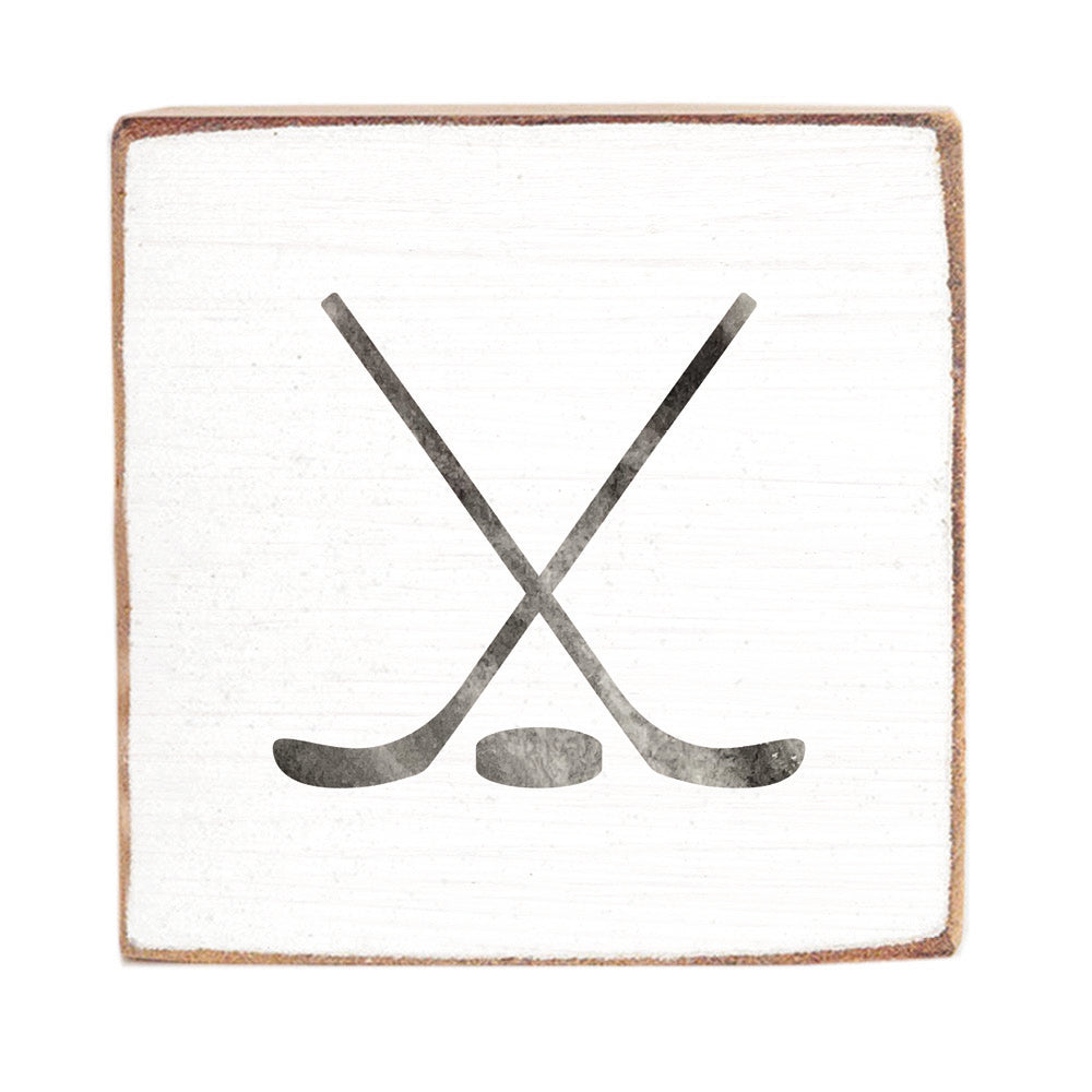 Hockey Wood Block