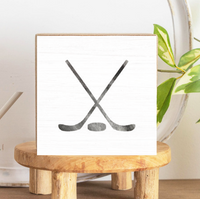 Hockey Wood Block