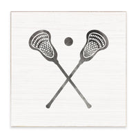 Lacrosse Block Sign