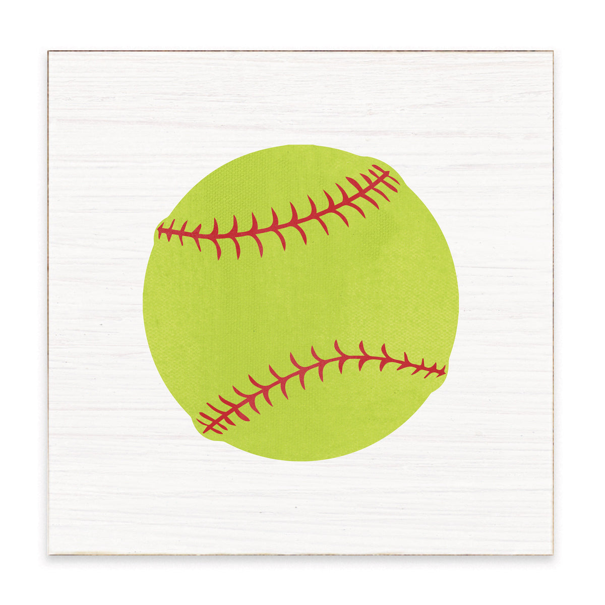 Softball Block Sign