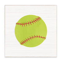 Softball Block Sign