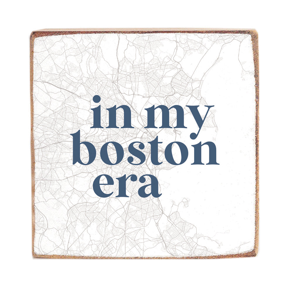 In My Boston Era Wood Block