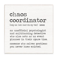 Chaos Coordinator Definition Block Sign