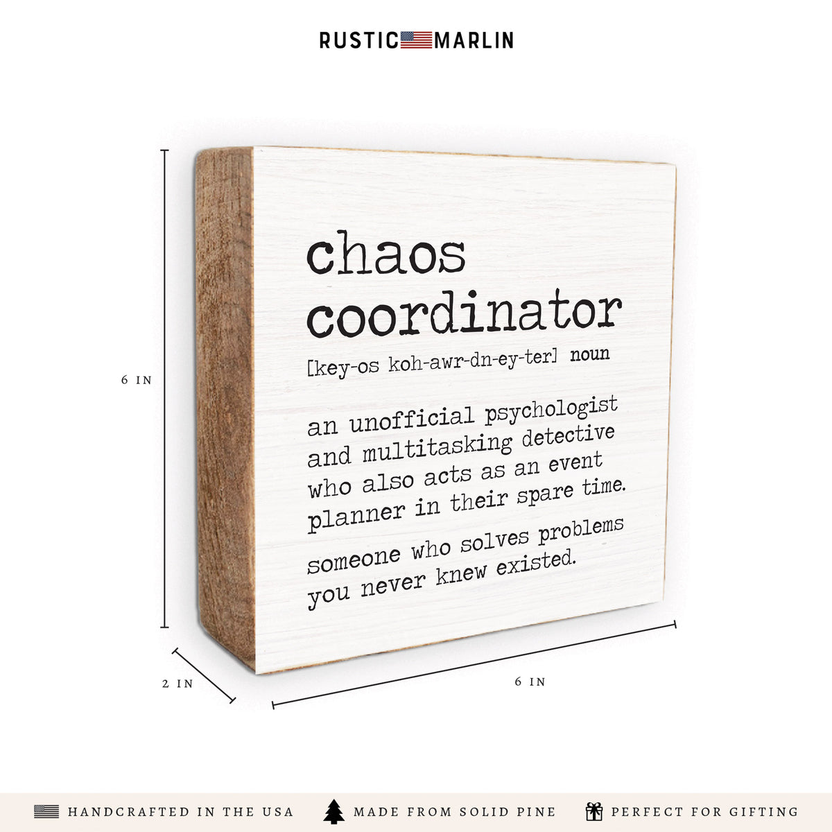 Chaos Coordinator Definition Block Sign