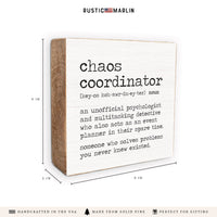 Chaos Coordinator Definition Block Sign