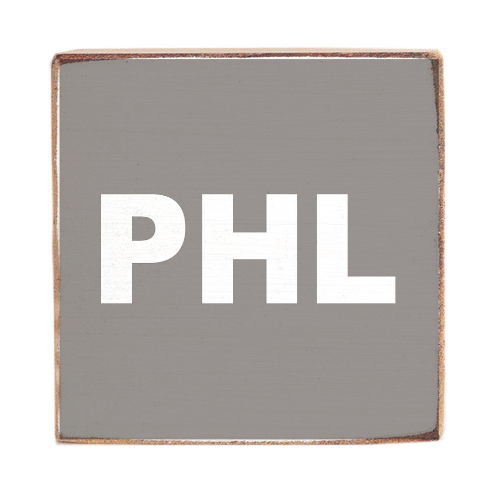 PHL Definition Square Block Sign