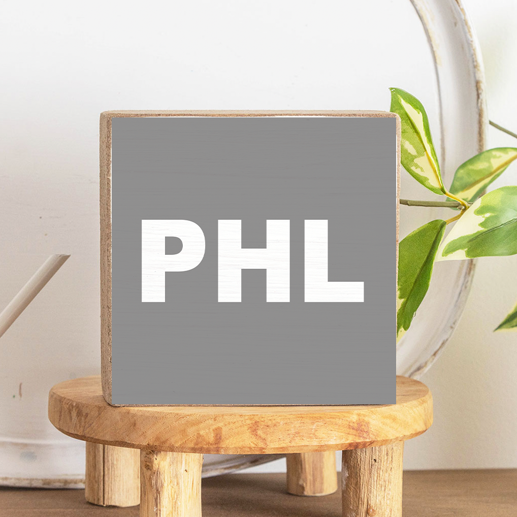 PHL Definition Square Block Sign